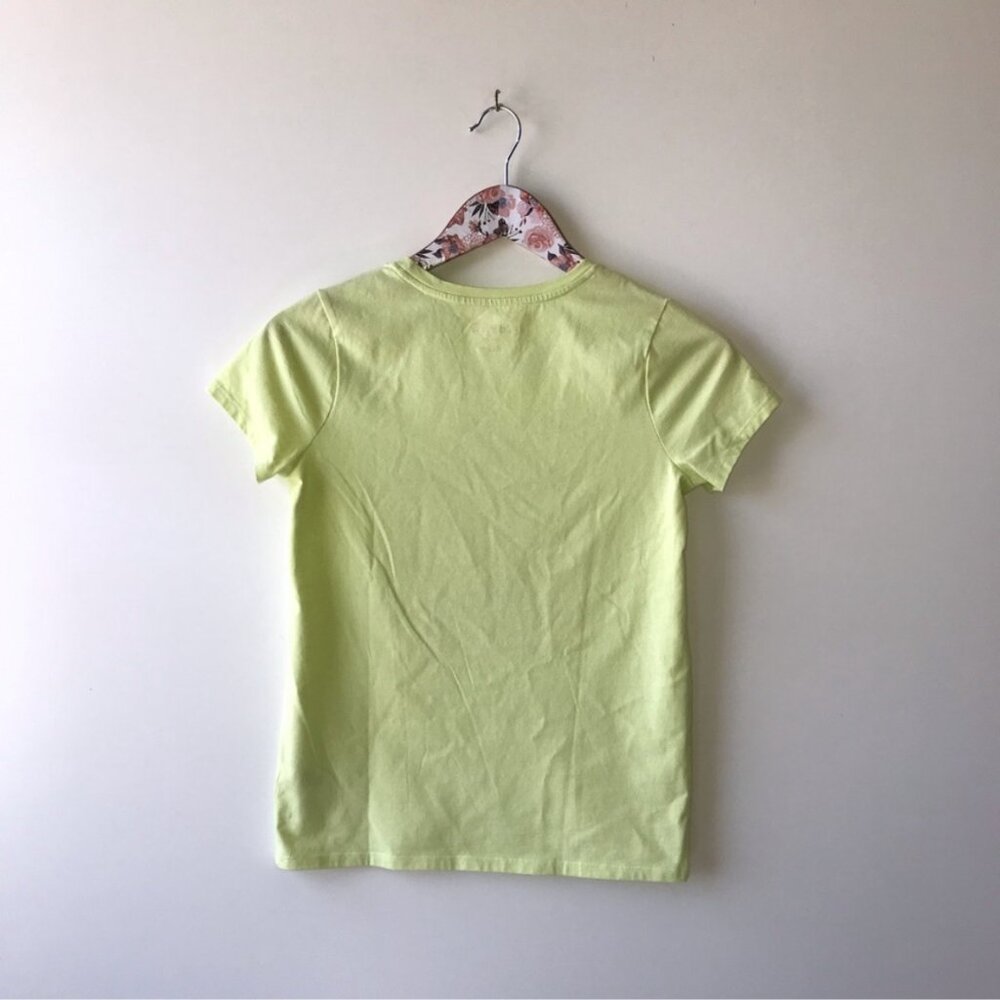 GIRLS LIME GREEN TOP - Picture 2 of 3